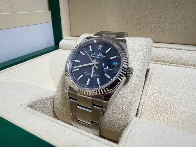 ロレックス　中古　デイトジャスト３６　１２６２３４　フルーテッドモチーフ　