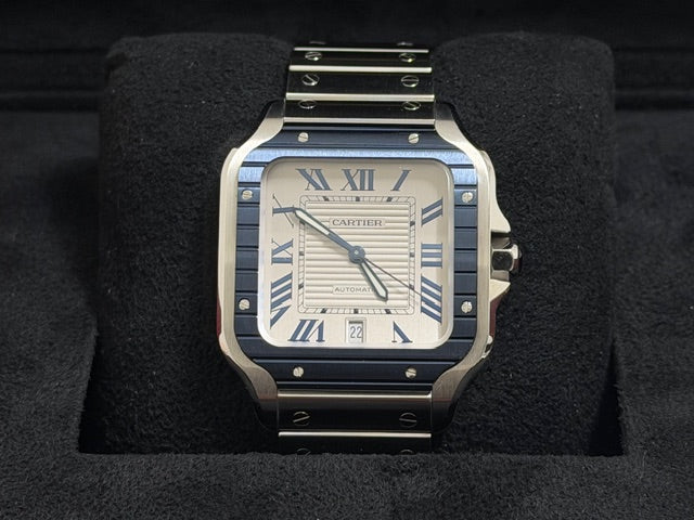 カルティエ　中古　サントス・ドゥ・カルティエＬＭ　ＷＳＳＡ００４７　