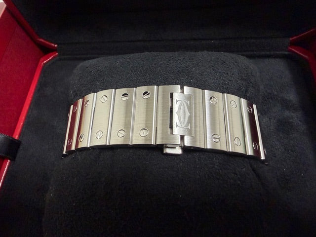 カルティエ　中古　サントス・ドゥ・カルティエＬＭ　ＷＳＳＡ００４７　