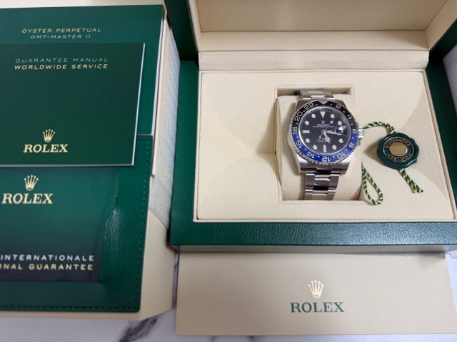 ロレックス　中古　GMTマスター２　１２６７１０ＢＬＮＲ　バットマン