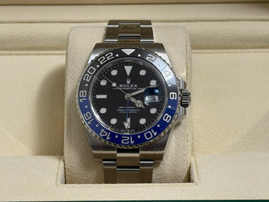 ロレックス　中古　GMTマスター２　１２６７１０ＢＬＮＲ　バットマン