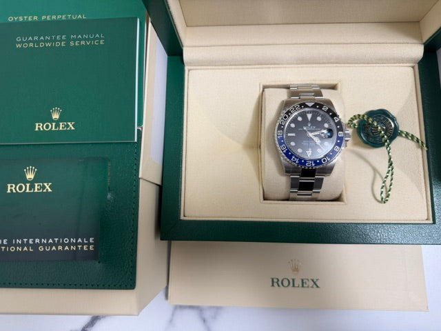 ロレックス　中古　GMTマスター２　１２６７１０ＢＬＮＲ　バットマン