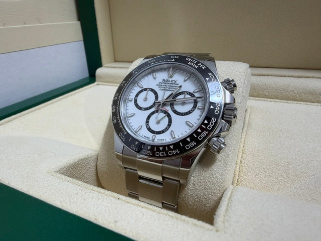 ロレックス　中古　コスモグラフデイトナ　１２６５００ＬＮ　白文字盤