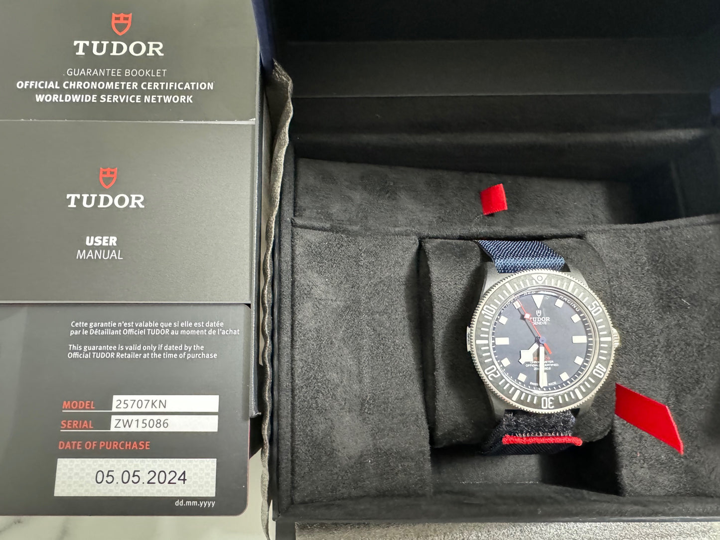 チューダー　新品　ペラゴスＦＸＤ　２５７０７ＫＮ　
