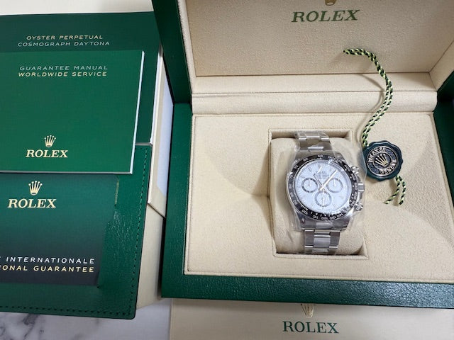 ロレックス　新品　コスモグラフデイトナ　１２６５００ＬＮ　白文字盤