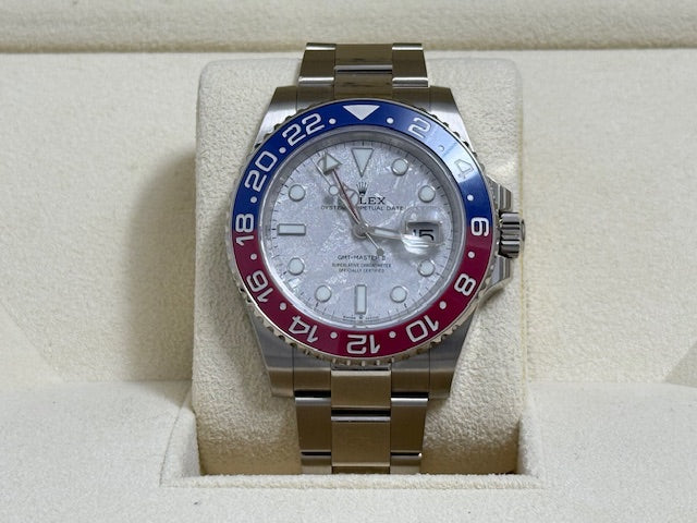 ロレックス　美品中古　GMTマスター２　１２６５１９ＢＬＲＯ　メテオ文字盤