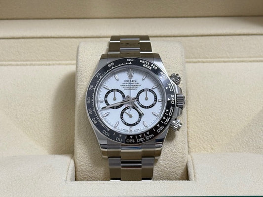 新品　ロレックス　コスモグラフデイトナ　１２６５００ＬＮ　白文字盤