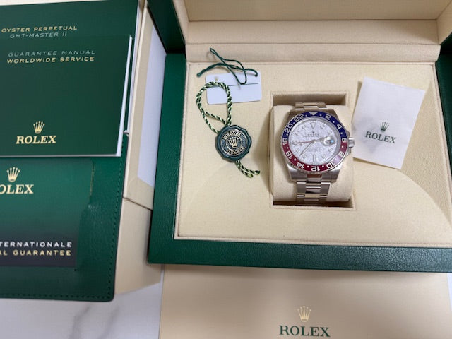 ロレックス　美品中古　GMTマスター２　１２６７１９ＢＬＲＯ　メテオ文字盤