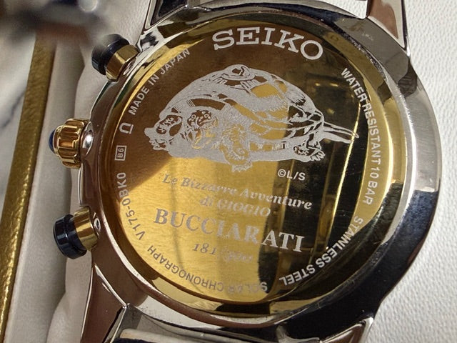 セイコー　中古　スピリット　ジョジョコラボ　ＳＢＰＹ１０１　ブチャラティ　３００本限定